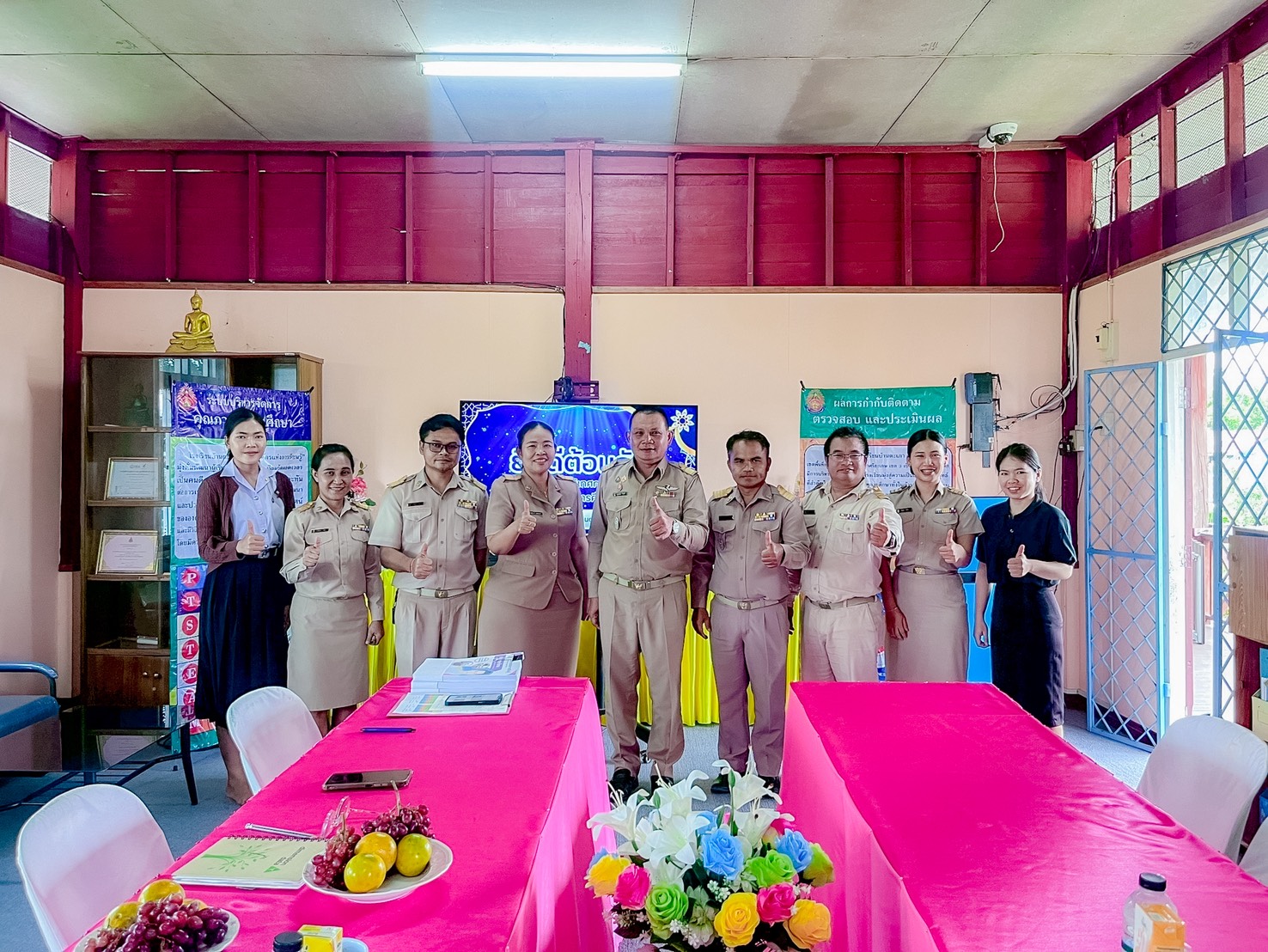 พร้อมเต็มร้อย! บ้านตะเภาต้อนรับคณะนิเทศฯ เปิดภาคเรียนที่ 2/2568 มั่นใจคุณภาพการจัดการศึกษา